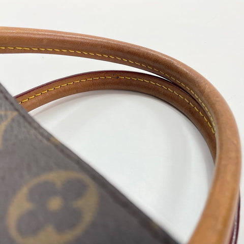 LOUIS VUITTON Montaigne MM Handbag Brown WS32782