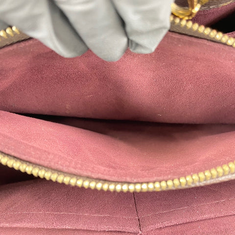 LOUIS VUITTON Montaigne MM Handbag Brown WS32782