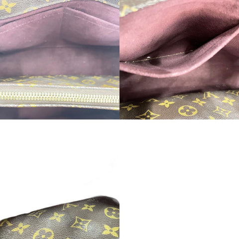 LOUIS VUITTON Montaigne MM Handbag Brown WS32782