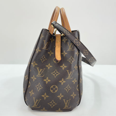 LOUIS VUITTON Montaigne MM Handbag Brown WS32782
