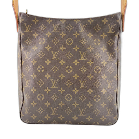 LOUIS VUITTON Looping GM Shoulder Bag Brown WS32783