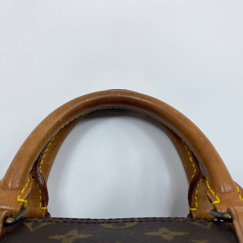 LOUIS VUITTON Speedy 35 Handbag Brown WS32784