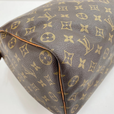 LOUIS VUITTON Speedy 35 Handbag Brown WS32784