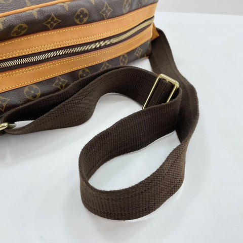 LOUIS VUITTON Saxophone Wash Shoulder Bag Brown WS32785