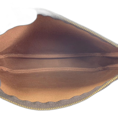 LOUIS VUITTON Pochette Accessoires Handbag Brown WS32789