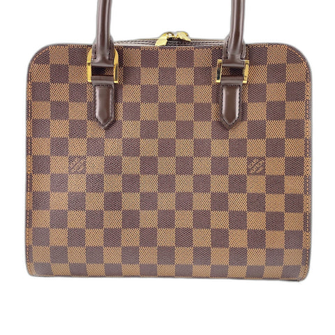 LOUIS VUITTON Triana Handbag Brown WS32792