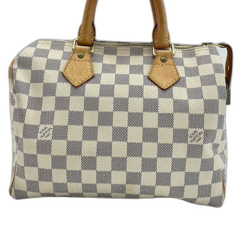 LOUIS VUITTON Speedy 25 Boston bag white WS32795
