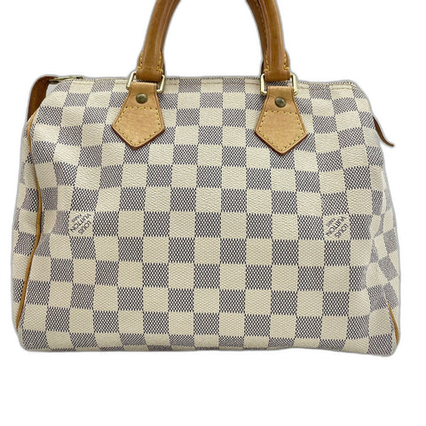 LOUIS VUITTON Speedy 25 Boston bag white WS32795