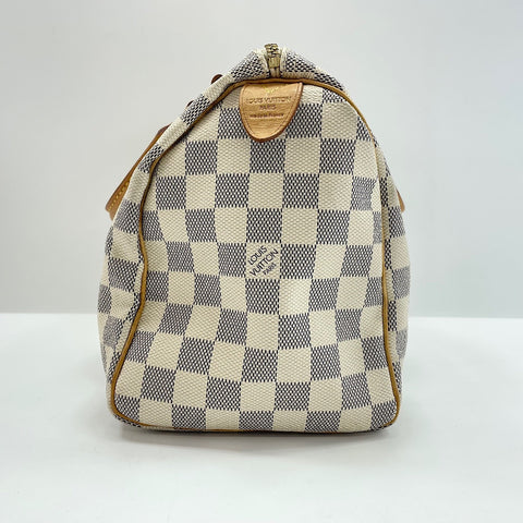 LOUIS VUITTON Speedy 25 Boston bag white WS32795