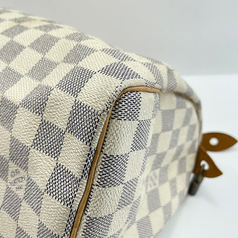 LOUIS VUITTON Speedy 25 Boston bag white WS32795