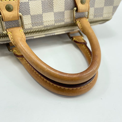 LOUIS VUITTON Speedy 25 Boston bag white WS32795