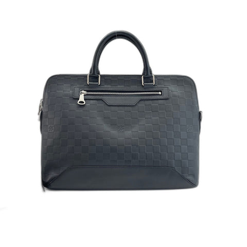 LOUIS VUITTON Avenue Briefcase Handbag black WS32796