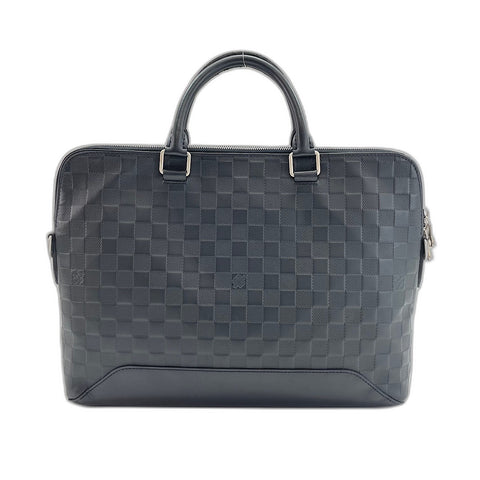 LOUIS VUITTON Avenue Briefcase Handbag black WS32796