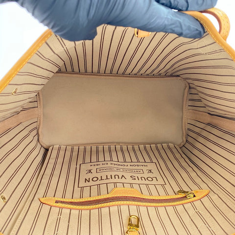 LOUIS VUITTON Neverfull MM Tote Bag Brown WS32799