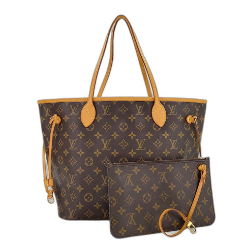 LOUIS VUITTON Neverfull MM Tote Bag Brown WS32799