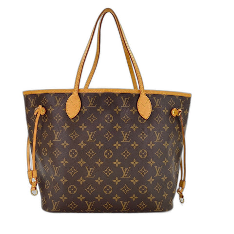 LOUIS VUITTON Neverfull MM Tote Bag Brown WS32799