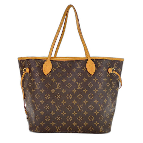 LOUIS VUITTON Neverfull MM Tote Bag Brown WS32799