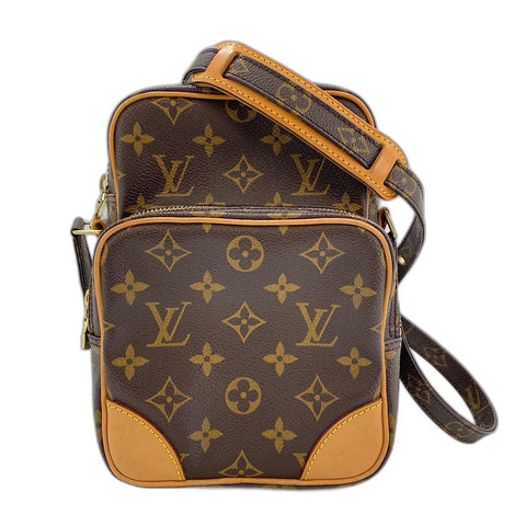 LOUIS VUITTON Amazon Shoulder Bag Brown WS32800