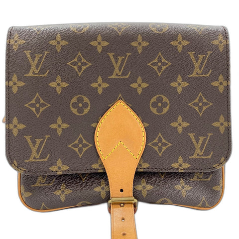 LOUIS VUITTON Cartesier MM Shoulder Bag Brown WS32801