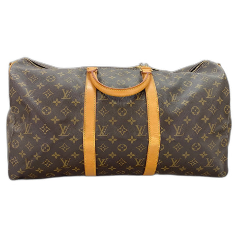 LOUIS VUITTON Kiepol Bandriere 50 Handbag Brown WS32802