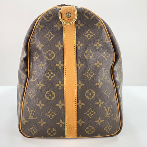 LOUIS VUITTON Kiepol Bandriere 50 Handbag Brown WS32802