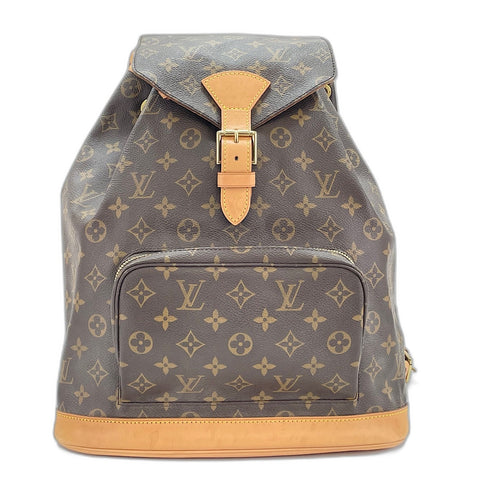 LOUIS VUITTON Montsouris GM Backpack Â· Daypack Brown WS32804