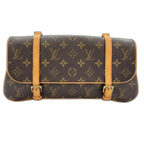 LOUIS VUITTON Marel Shoulder Bag Brown WS32805