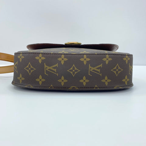LOUIS VUITTON Monogram Saint Cloud GM Shoulder Bag Brown WS32806