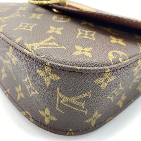LOUIS VUITTON Monogram Saint Cloud GM Shoulder Bag Brown WS32806