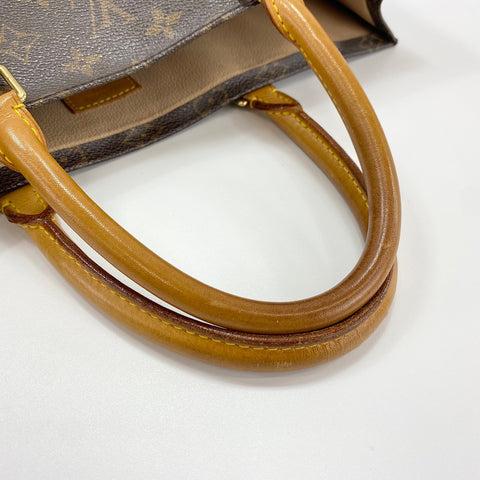 LOUIS VUITTON Sac Plat Tote Bag Brown WS32809
