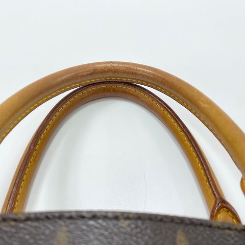 LOUIS VUITTON Sac Plat Tote Bag Brown WS32809