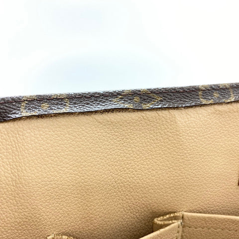 LOUIS VUITTON Sac Plat Tote Bag Brown WS32809