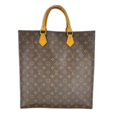 LOUIS VUITTON Sac Plat Tote Bag Brown WS32809