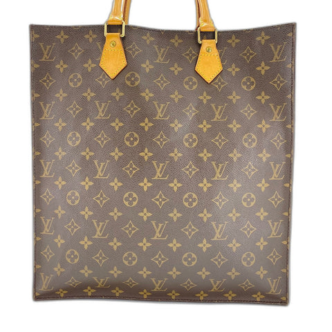 LOUIS VUITTON Sac Plat Tote Bag Brown WS32809