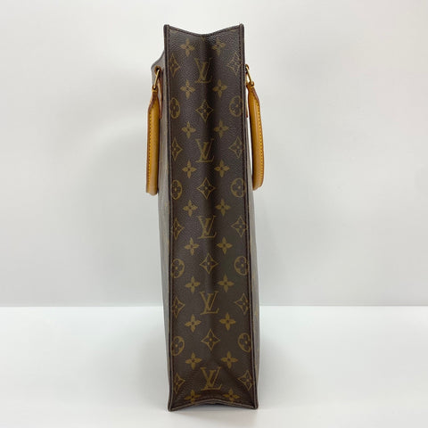 LOUIS VUITTON Sac Plat Tote Bag Brown WS32809