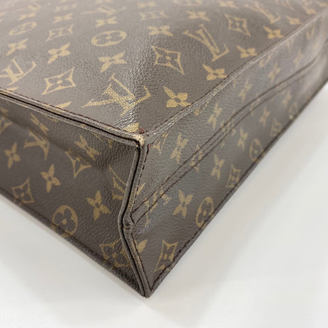 LOUIS VUITTON Sac Plat Tote Bag Brown WS32809