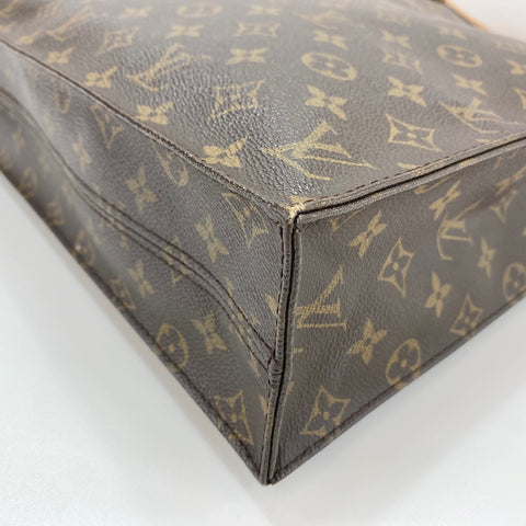 LOUIS VUITTON Sac Plat Tote Bag Brown WS32809