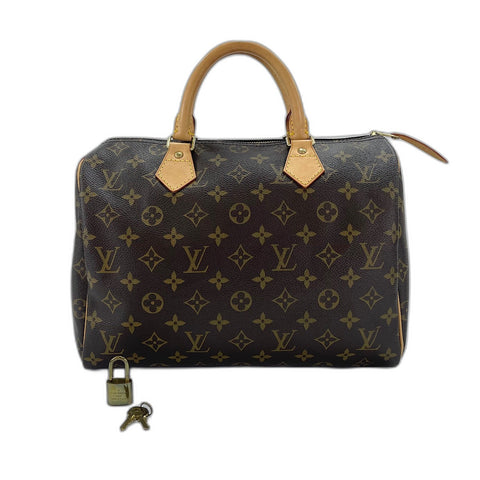 LOUIS VUITTON Speedy 30 Boston bag Brown WS32813
