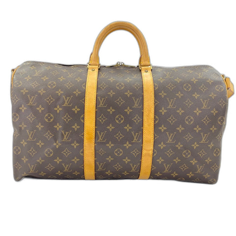 LOUIS VUITTON Kiepol Bandriere 50 Boston bag Brown WS32814