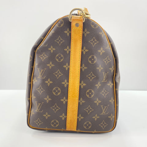 LOUIS VUITTON Kiepol Bandriere 50 Boston bag Brown WS32814