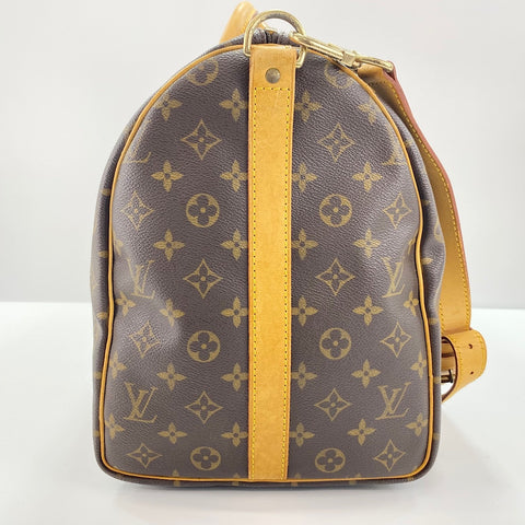 LOUIS VUITTON Kiepol Bandriere 50 Boston bag Brown WS32814