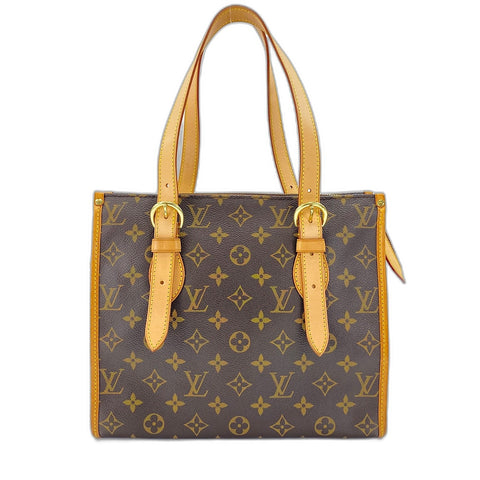 LOUIS VUITTON Popincourt Haut Tote Bag Brown WS32815