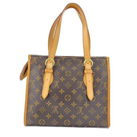 LOUIS VUITTON Popincourt Haut Tote Bag Brown WS32815