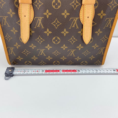 LOUIS VUITTON Popincourt Haut Tote Bag Brown WS32815