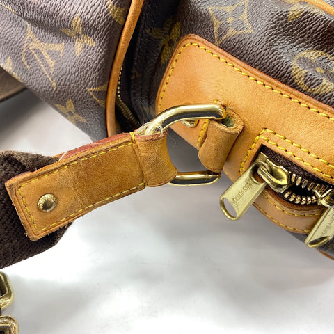 LOUIS VUITTON Saxophone Wash Shoulder Bag Brown WS32818