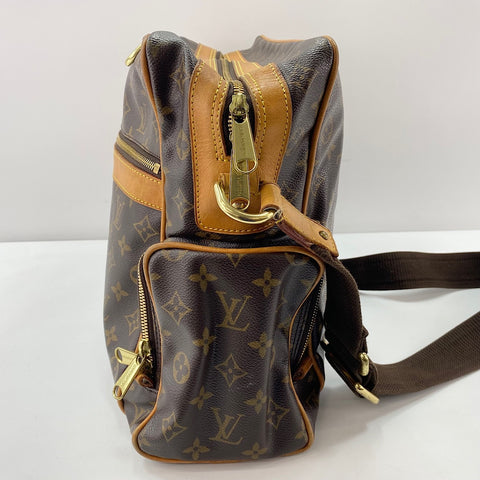 LOUIS VUITTON Saxophone Wash Shoulder Bag Brown WS32818