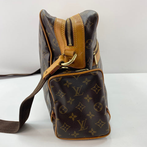 LOUIS VUITTON Saxophone Wash Shoulder Bag Brown WS32818