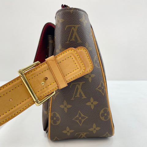LOUIS VUITTON Viva Cite GM Shoulder Bag Brown WS32821