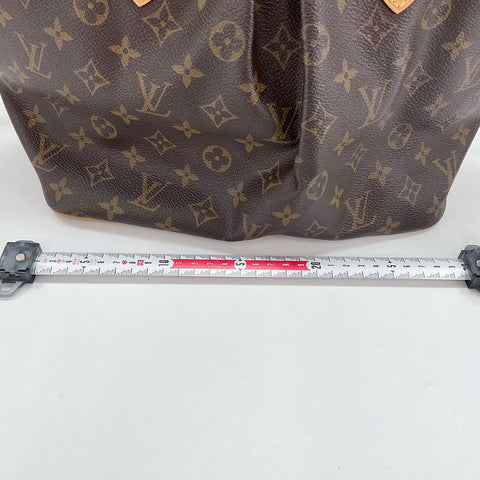 LOUIS VUITTON Palermo PM Handbag Brown WS32822