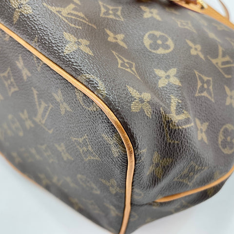 LOUIS VUITTON Palermo PM Handbag Brown WS32822